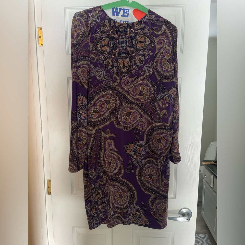 Purple Ralph Lauren dress only worn 1 time
